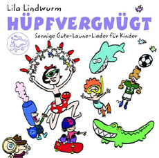 Theater Lila Lindwurm - Hüpfvergnügt